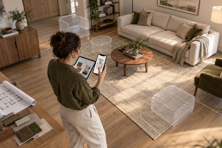 Organização Espacial: Apps para Decorar com Precisão